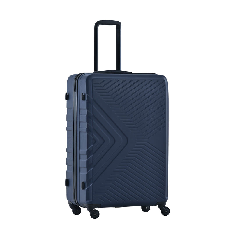 3 Piece Luggage Sets Lightweight Suitcase With Two Hooks, Spinner Wheels, Tsa Lock, Durable Hard Shell