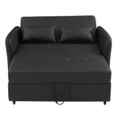 Convertible Sleeper Bed, Adjustable Oversized Armchair With 3 USB Ports