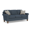 Moxy - Sofa - Blue - Atlantic Fine Furniture Inc