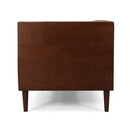 Contemporary 3 Seater Sofa With Tufted Design