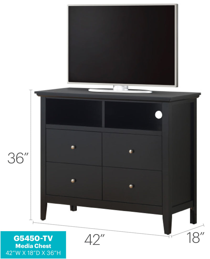 Charming Media Chest With Storage