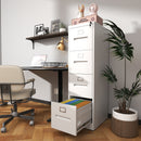 Premium Drawer File Cabinet With Lock, Metal Vertical Design, A4 Legal / Letter Size