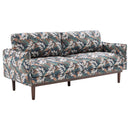 2 Seater Loveseat Sofa With Spacious Seating Area