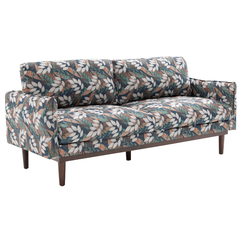 2 Seater Loveseat Sofa With Spacious Seating Area