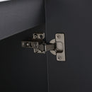 Contemporary Wall Mounted Bathroom Vanity With Resin Double Sink