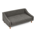 Modern Durable Elevated Dog Sofa Bed With Irregular Armrest Design