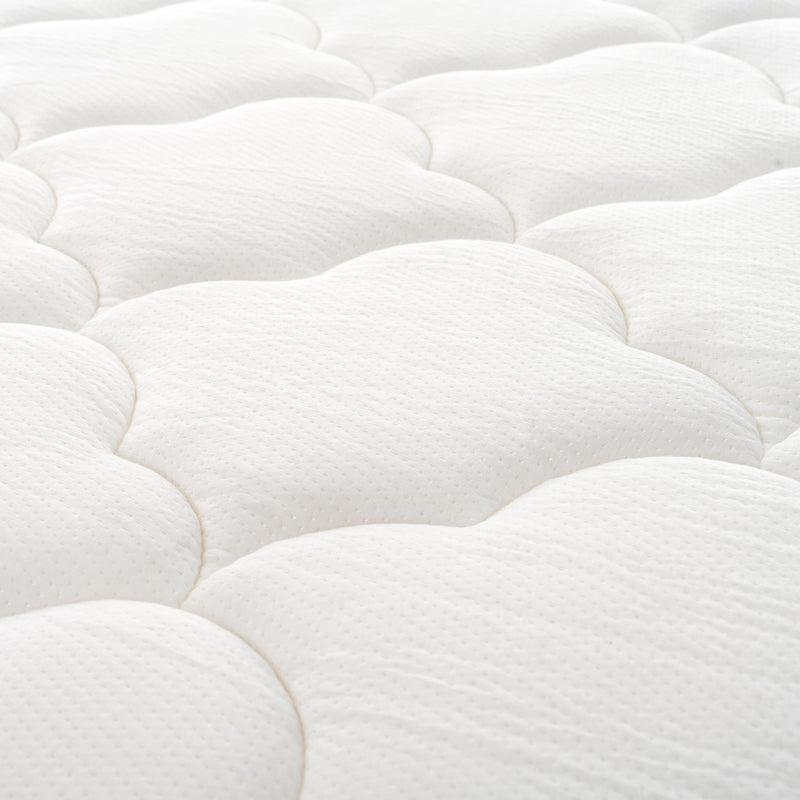 12" Hybrid Mattress With Pocket Coils And Memory Foam, Medium Firm