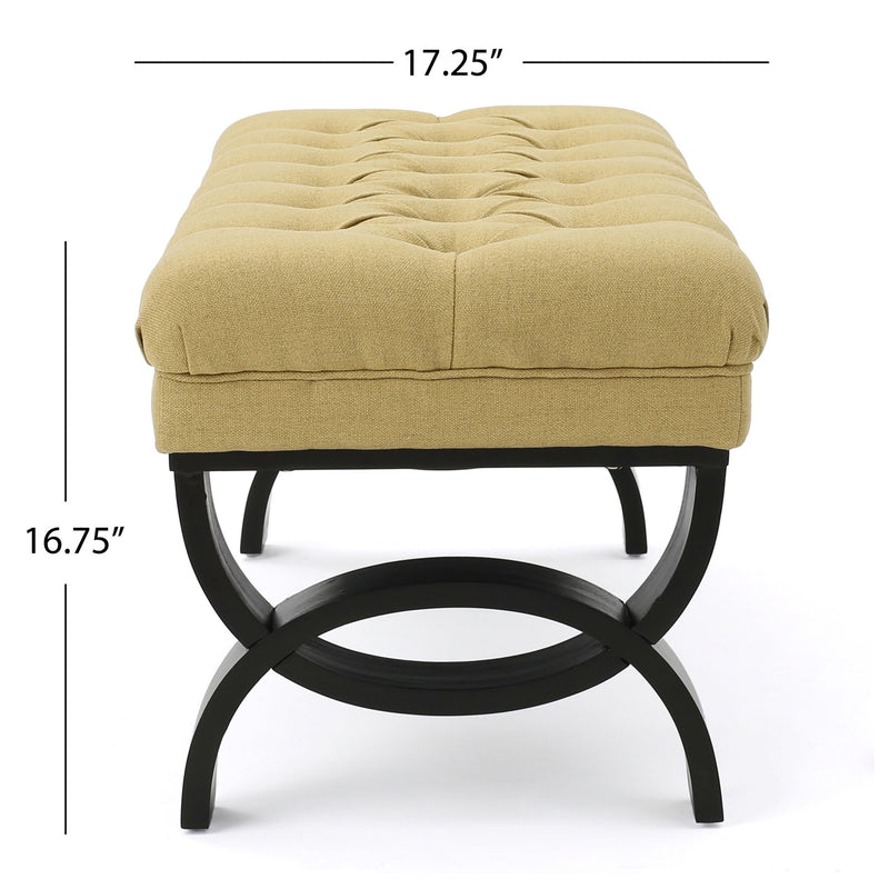 Hilton - Ottoman Bench Classic Style