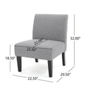 Contemporary Accent Chair With Plush Upholstery