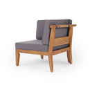 Aston - 4 Piece Sofa Set - Dark Gray