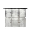 Brancaster - Bar Table With Marble Top - Marble Top & Aluminum