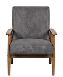 Wide Classic Mid-Century Modern Arm Chair