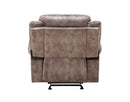 Zubaida - Two Tone Velvet 3 Piece Recliner Living Room Set