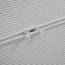 Modular L Shaped Floor Living Room Sofa Set With 6 Pillows