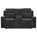 Kennett - Chenille Upholstered Power Reclining Loveseat