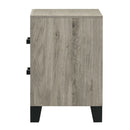 Mari - Nightstand - Light Gray Finish
