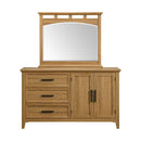 Matias - Bedroom Set With Queen/Full Headboard, Dresser, Mirror & Nightstand