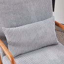 Accent Arm Chair With Pillow Upholstered