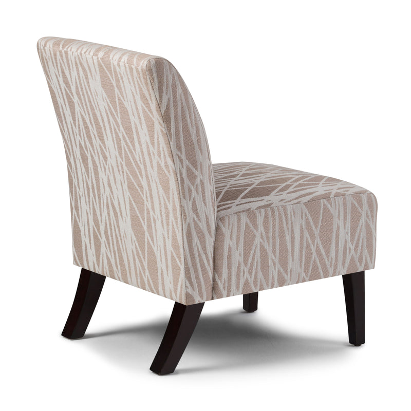 Woodford - Accent Chair - Beige / White