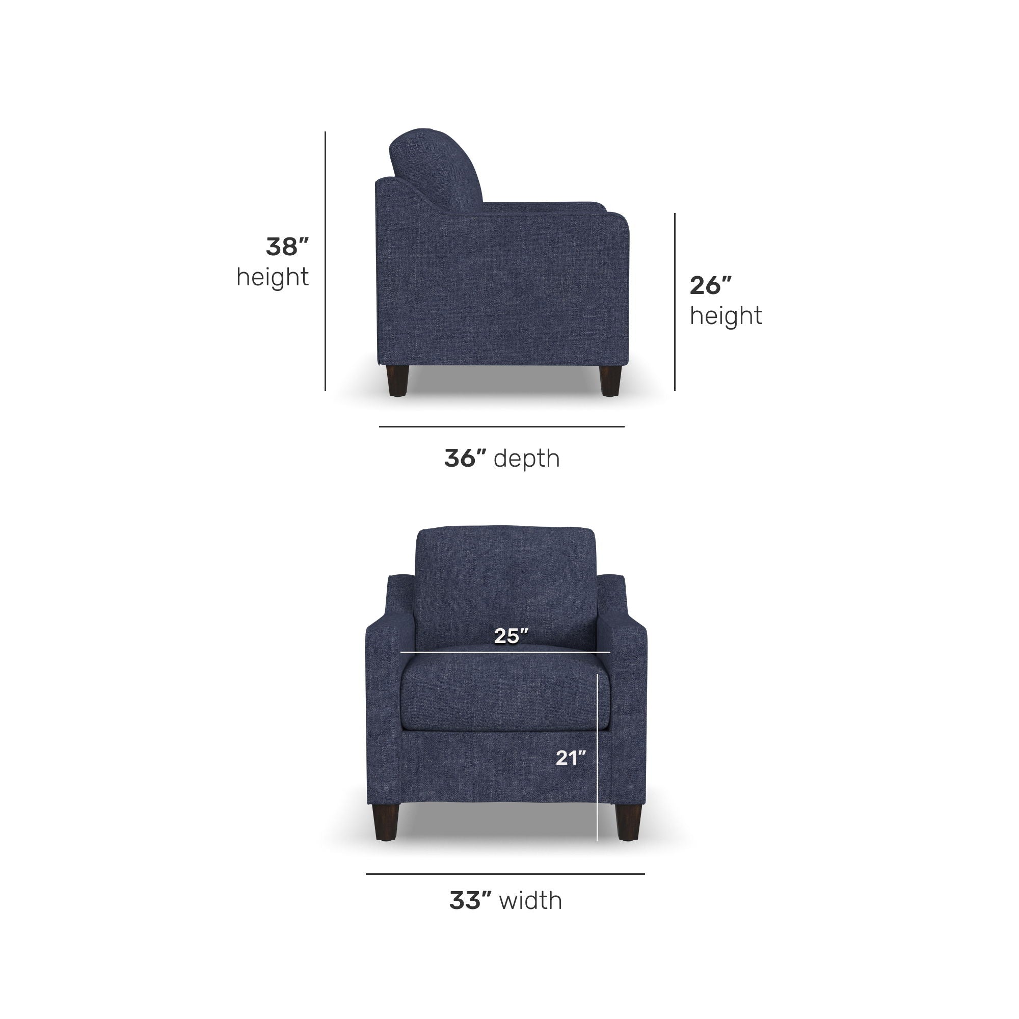 Drew - Fabric Chair