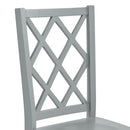 Kona - Lattice Back Counter Side Chair (Set of 2)