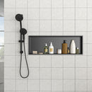 Stainless Steel Shower Niche With Seamless Design For Bathroom Storage