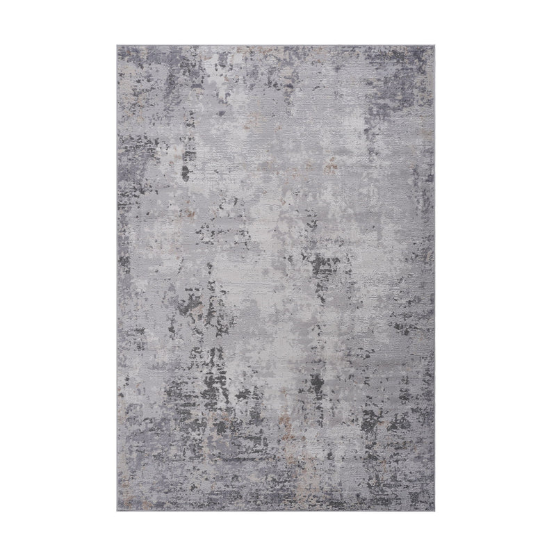 Marfi - 6' X 9' Abstract Area Rug - Ivory / Sand