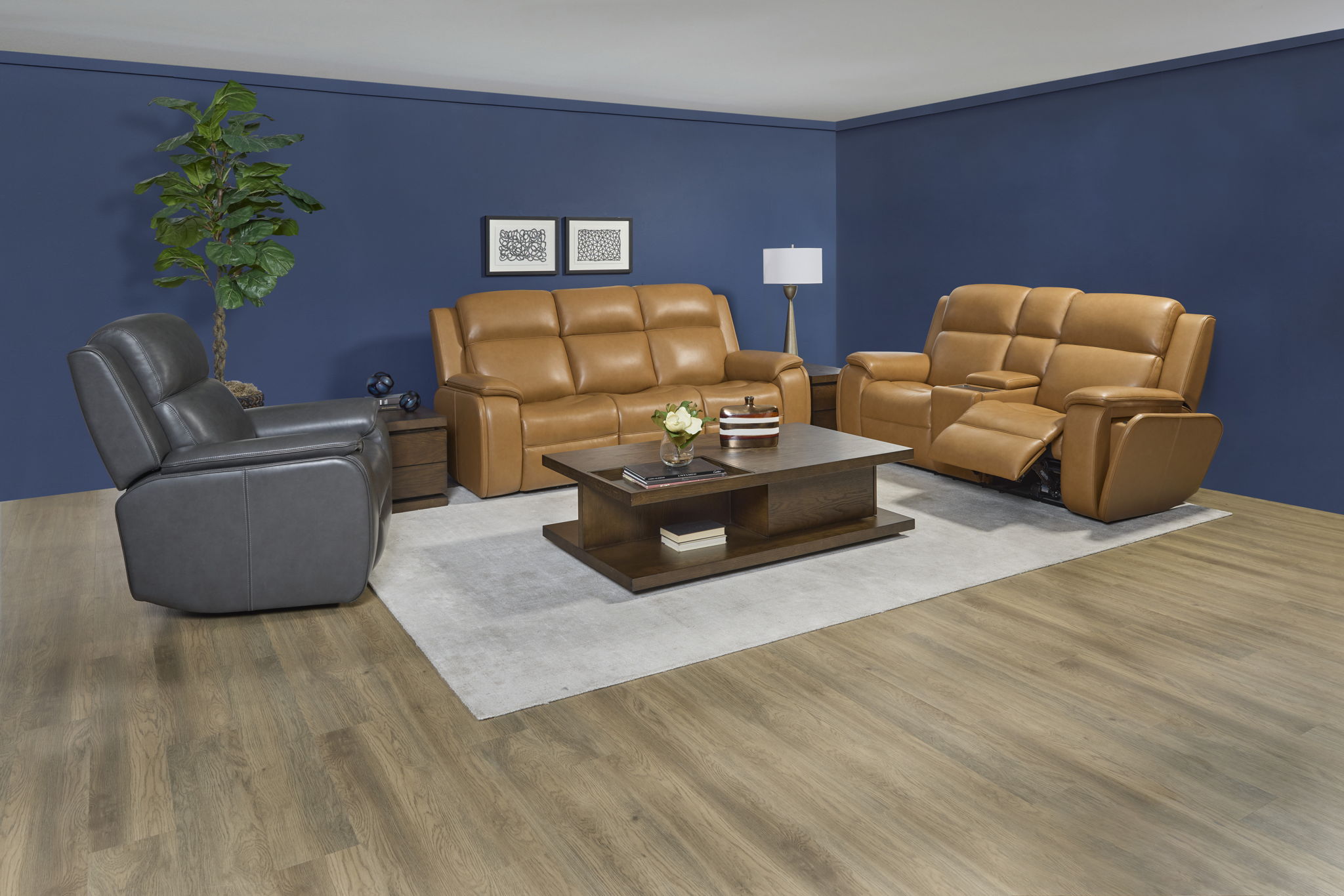 Ziggy - Power Recliner With Power Headrest, Lumbar, Heat & Massage