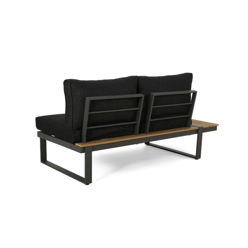 Sterling - Outdoor V Shaped 5 Seater Sofa Set With Cushions