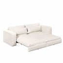 Sleeper Pull Out Sofa Bed, 3 In 1 Convertible Chaise Lounge