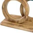 Contemporary Style Glass Top Coffee Table