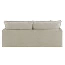Upendo - Sofa With 2 Pillows - Beige Linen
