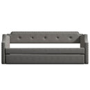 Upholstered Daybed With Trundle