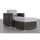 Outdoor Patio Chair Set For Patio With Foam Cushions