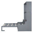 Murphy Wall Bed With Cushion, Space Saving Design, And Construction