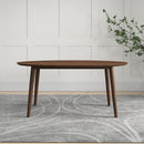 Ada - Mid-Century Modern Style Oval Dining Table