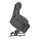 Oversized Power Lift Recliner Chai With Remote Control, Side Pocket, Spacious Seat