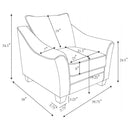 Tomkins - Boucle Upholstered Sofa Set