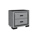 Isaiah - Nightstand With Upholstered Frame