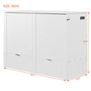 Murphy Bed With Drawer And A Set Of Sockets & USB Ports, Pulley Structure Design