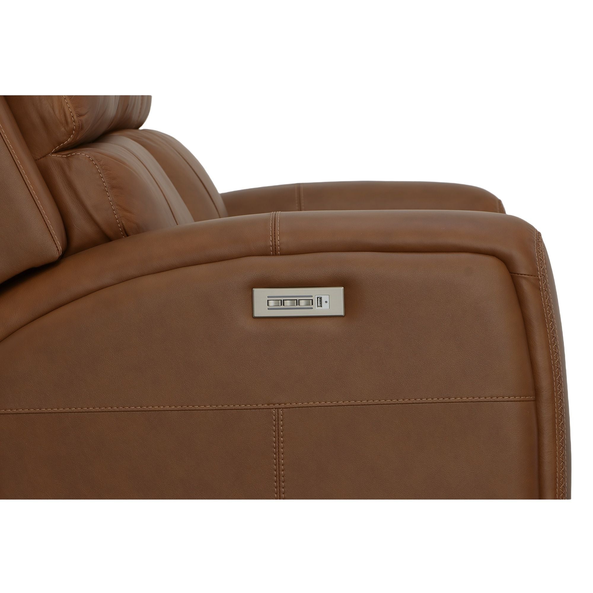 Linden - Power Reclining Loveseat With Power Headrests & Lumbar
