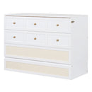 Murphy Bed With Large Drawers, Space Saving Design