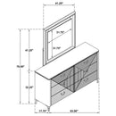 Cassia - 6-Drawer Bedroom Dresser Cabinet