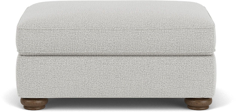 Preston - Cocktail Ottoman - White