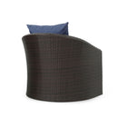 Nimbus - Outdoor Swivel Club Chair With Rattan Wicker Cover