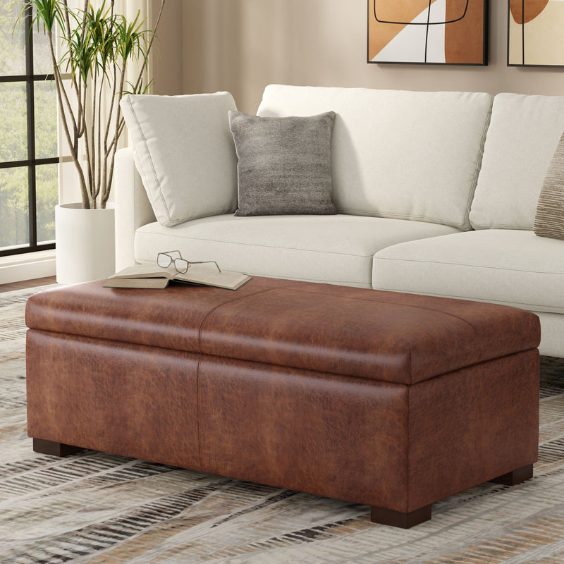 Gabbie - Coffee Table Upholstered Storage Ottoman