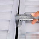 Portable And Foldable Wheelchair Ramp With Non Skid Surface