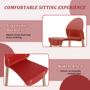 4 Piece Set Of Single Chairs With A Design Combining Modern And Traditional Elements