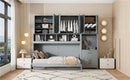 Murphy Wall Bed With Closet, Drawers & Desk