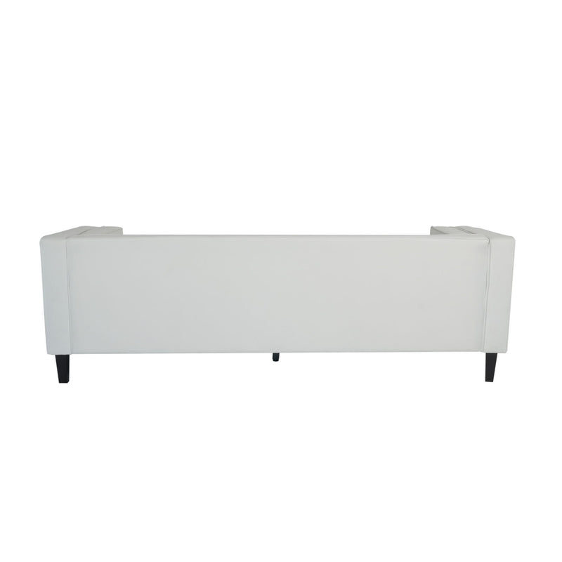 3 Seater Upholstered Tufted Sofa
